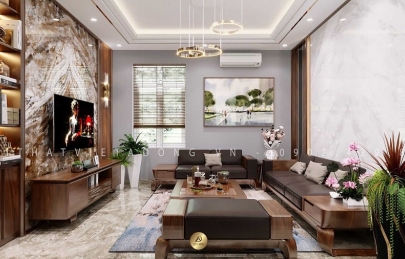 Các mẫu bàn ghế sofa gỗ óc chó tốt nhất